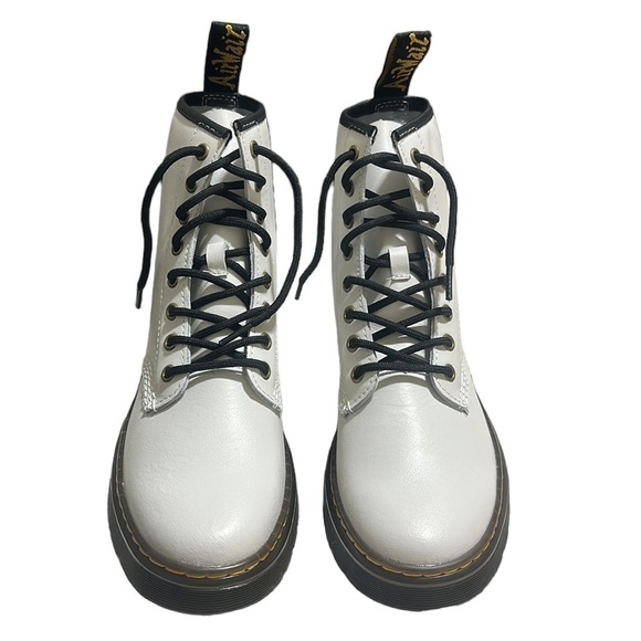 Dr Martens Zavala Combat boots White Leather
Unisex Size Women 7 Men 6 - Picture 7 of 10